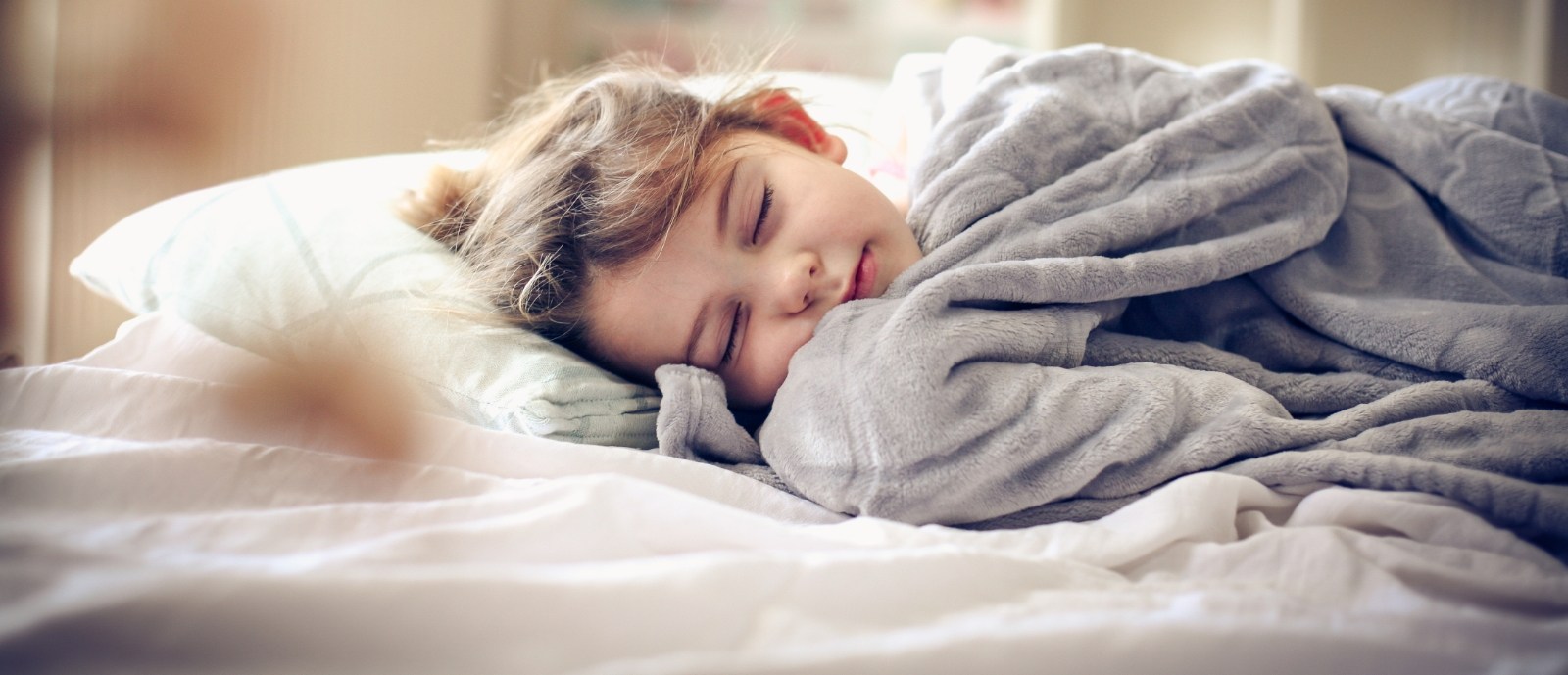 Child sleeping soundly after visiting the lip and Tongue-Tie specialist in Chicago