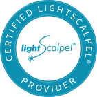 Cetified LightScalpel provider badge