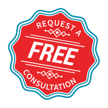 Request a free consultation badge