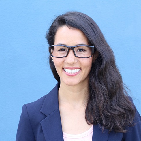 woman smiling and having better speech after frenectomy in South Loop